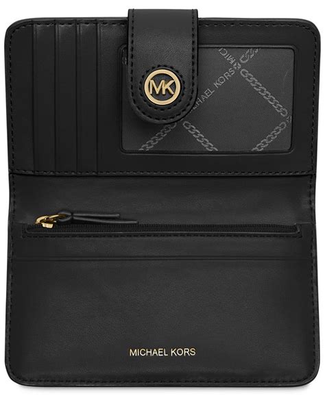 michael michael kors charm medium tab wallet|MICHAEL Michael Kors Charm Medium Tab Pocket Bifold Wallet.